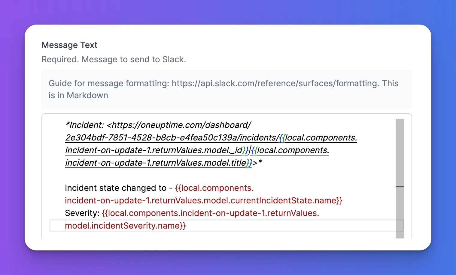 Final Message Source