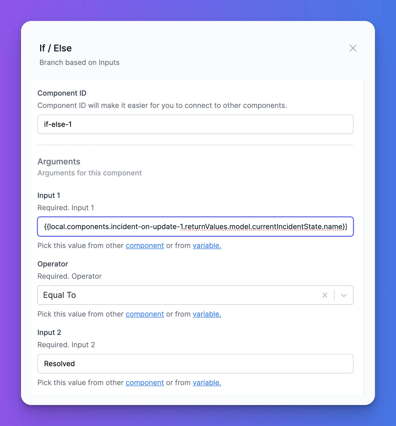 Workflows in OneUptime: Slack Notifications (screenshot)